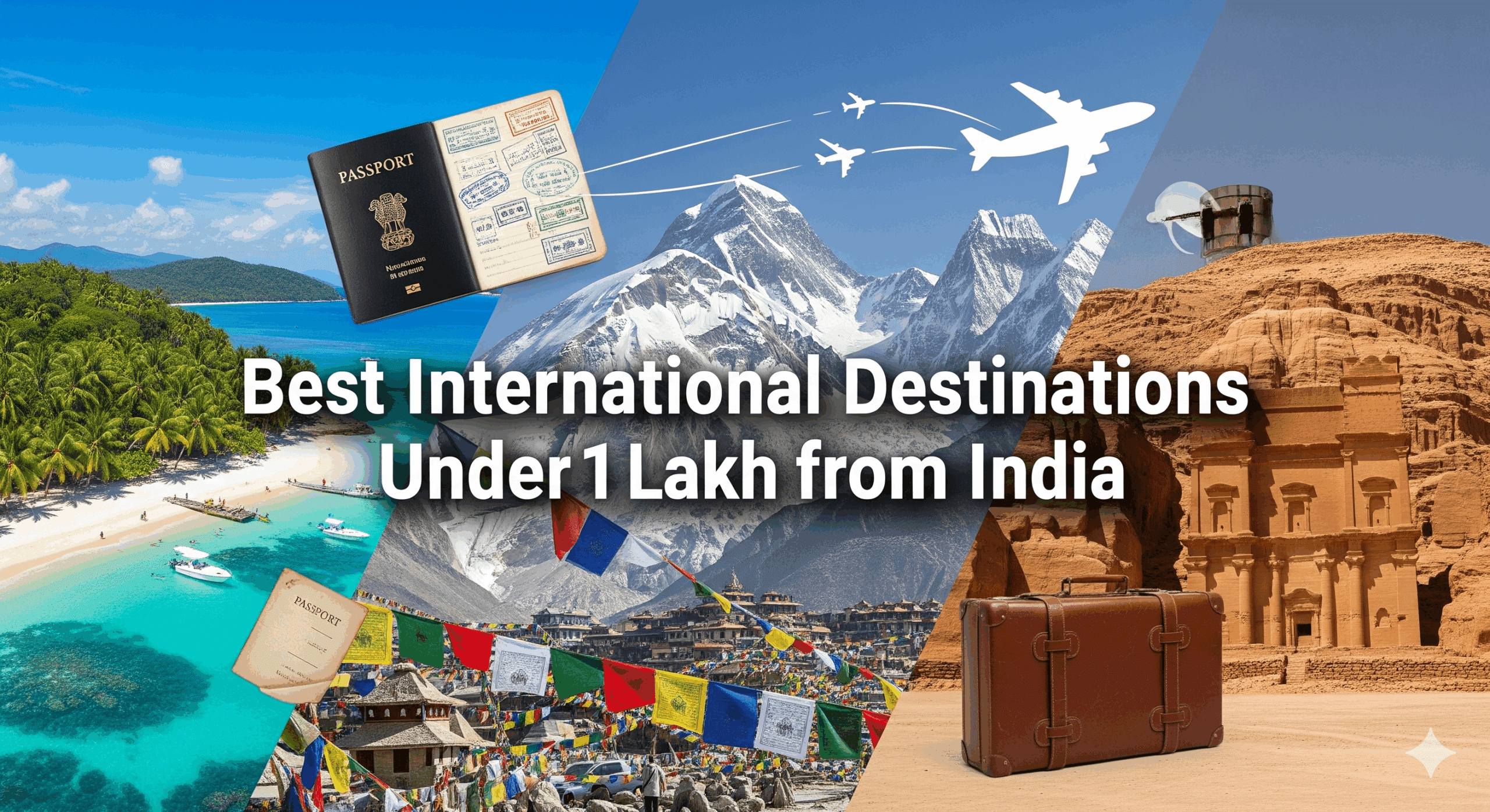 Best International Destinations Under 1 Lakh from India