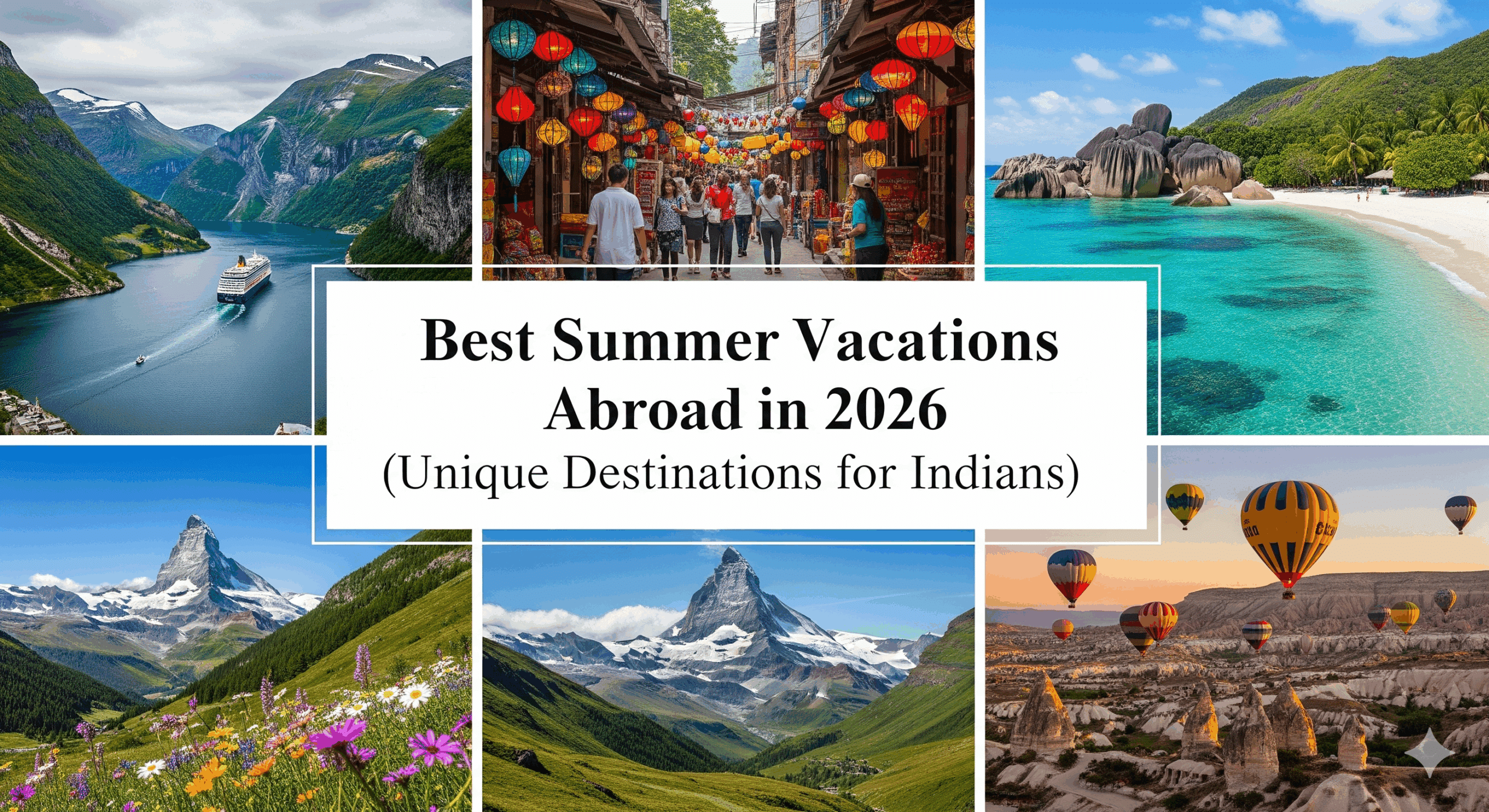 Summer vacations abroad 2026