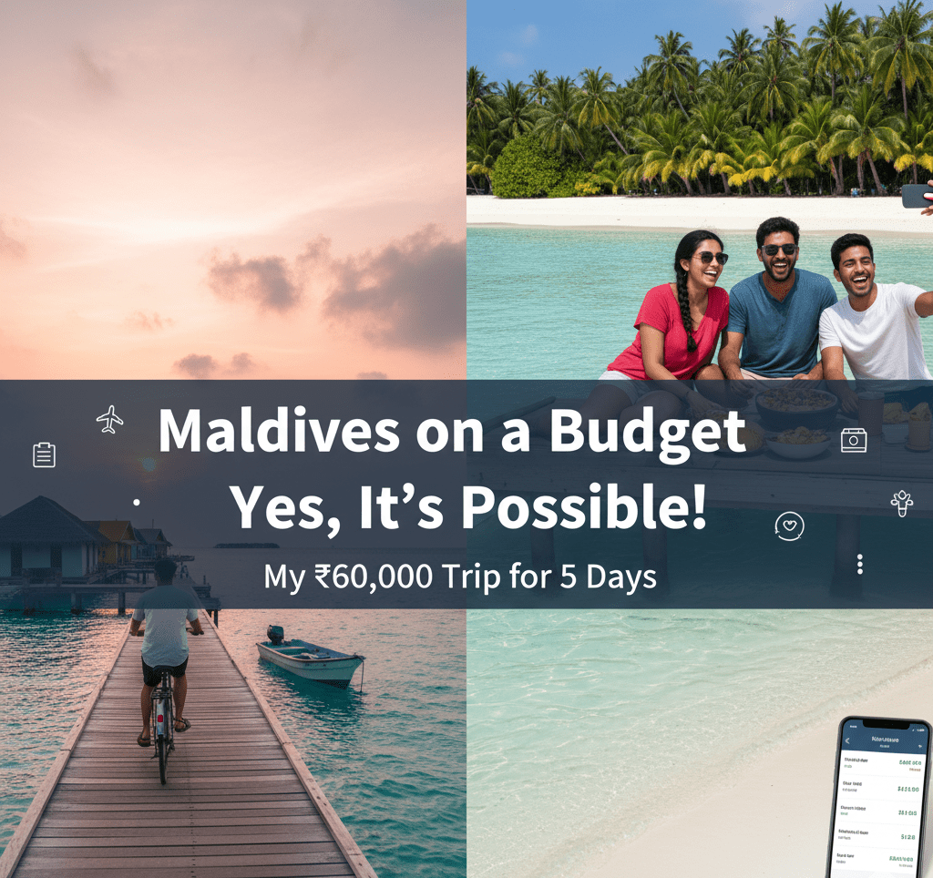 Maldives on a Budget – Yes, It’s Possible! My ₹60,000 Trip for 5 Days