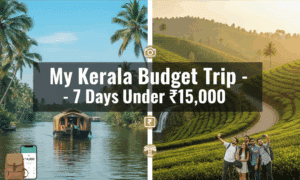 Kerala backwaters budget travel experience