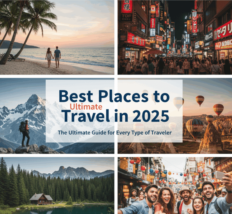 Best Places to Travel in 2025 - Top 50 Destinations