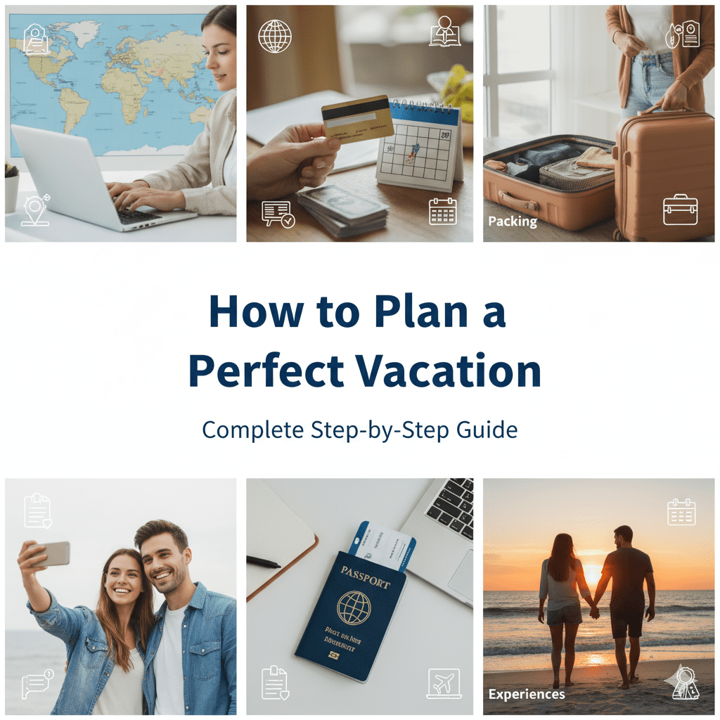 How to Plan a Perfect Vacation – The Ultimate Step-by-Step Guide