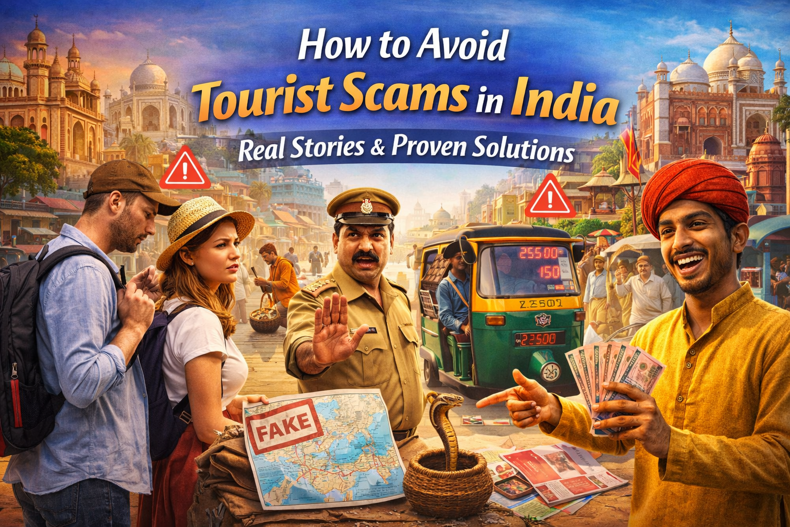 How to Avoid Tourist Scams in India – Real Stories & Proven Solutions