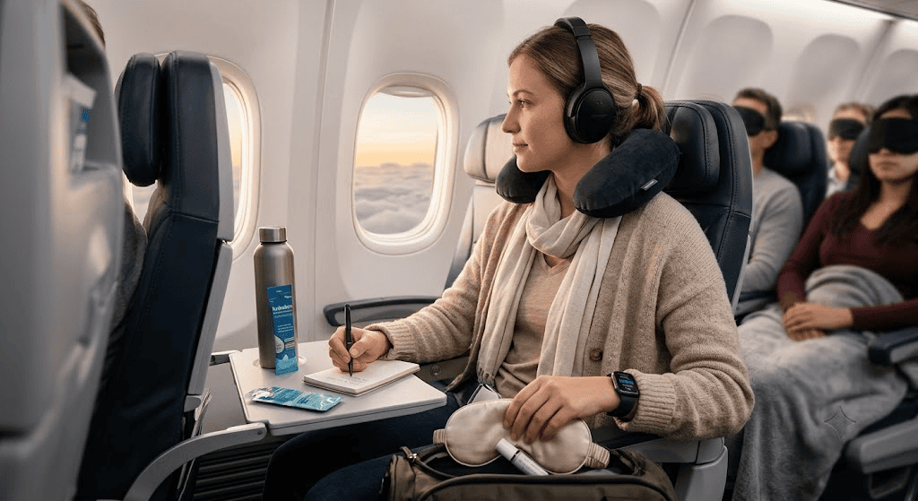 how to avoid jet lag on long-haul flights